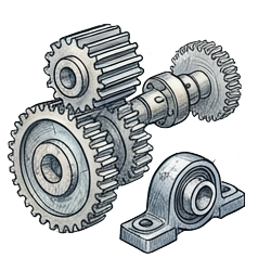 Mechanické komponenty